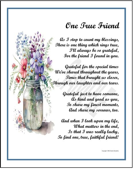 what is a friend poem.